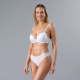 Sosten Copas Encaje Soft Push Up 13484 Blanco