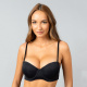 Sostén Strapless Push up 7382 Negro