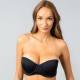 Sostén Strapless Push up 7382 Negro