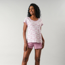 Pijamas Top + Short 33561 Orquidea