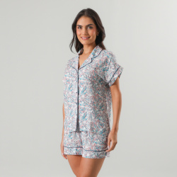 Set Top Camisero + Short 33578 Petroleo