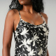 Camisola Satin Print 33599 Negro