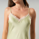 Camisola Satin Encaje 33602 Aloe