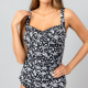 Top Tankini Drapeado 33671 Ng Animal