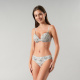 Pack 2X Bikini Bonded 25366 Gris Melange