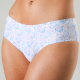 Pack 3X Pantaleta Micro Print Bonded 25377 Blanco