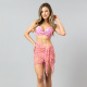 Pareo Mesh Print 33704 Morado