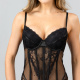 Corset Chic 25463 Negro