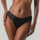 Bikini Lycra Y Encaje Flor 13506 Negro