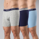 Pack Boxer Medio X 3 33653 Azul