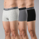 Pack Boxer Corto X 3 33652 Gris